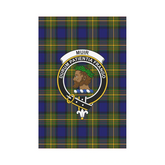 Clan Muir Tartan Crest Garden Flag JU50 Clan Muir_More Tartan Today