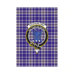 Clan Ochterlony Tartan Crest Garden Flag SH95 Clan Ochterlony/ Ochterlonie Tartan Today