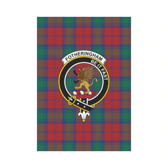 Clan Fotheringham Modern Tartan Crest Garden Flag ZJ37 Clan Fotheringham Tartan Today