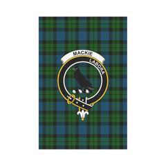 Clan MacKie Tartan Crest Garden Flag HY23 Clan Mackie Tartan Today