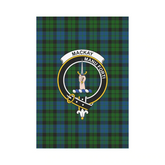 Clan MacKay Modern Tartan Crest Garden Flag JL59 Clan MacKay Tartan Today