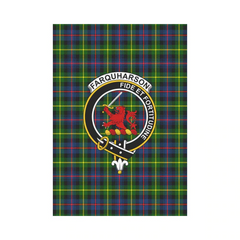 Clan Farquharson Modern Tartan Crest Garden Flag ZO45 Clan Farquharson Tartan Today