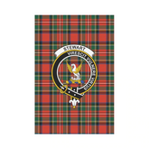 Clan Stewart Tartan Crest Garden Flag ML12 Clan Stewart Tartan Today