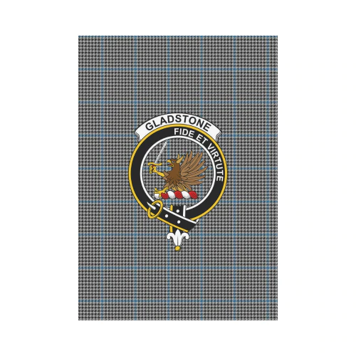Clan Gladstone Tartan Crest Garden Flag WC63 Clan Garden Tartan Today