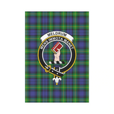 Clan Meldrum Tartan Crest Garden Flag MT71 Clan Meldrum Tartan Today