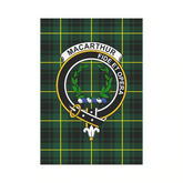Clan MacArthur Modern Tartan Crest Garden Flag IR67 Clan MacArthur Tartan Today