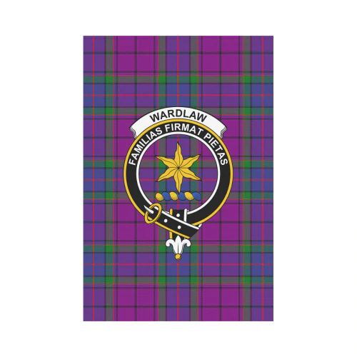 Clan Wardlaw Tartan Crest Garden Flag OB92 Clan Wardlaw Tartan Today