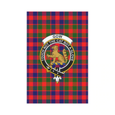 Clan Gow Of Mcgouan Tartan Crest Garden Flag BF16 Clan Gow Tartan Today