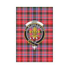 Clan Udny Tartan Crest Garden Flag AI91 Clan Udny Tartan Today