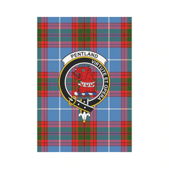 Clan Pentland Tartan Crest Garden Flag ZQ47 Clan Pentland Tartan Today