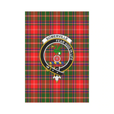 Clan Somerville Tartan Crest Garden Flag ID50 Clan Somerville Tartan Today
