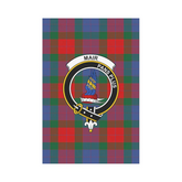 Clan Mar Tartan Crest Garden Flag AM28 Clan Mar Tartan Today