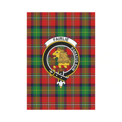 Clan Fairlie Modern Tartan Crest Garden Flag GW92 Clan Fairlie Tartan Today