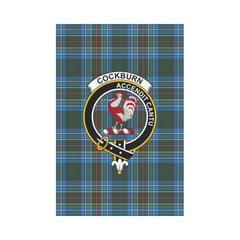 Clan Cockburn Modern Tartan Crest Garden Flag UG67 Clan Cockburn Tartan Today