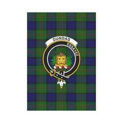 Clan Dundas Modern Tartan Crest Garden Flag OZ83 Clan Dundas Tartan Today