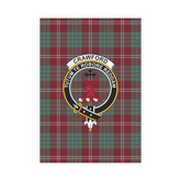 Clan Crawford Modern Tartan Crest Garden Flag GX32 Clan Crawford Tartan Today