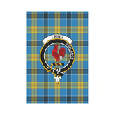 Clan Laing Tartan Crest Garden Flag VM31 Clan Laing Tartan Today