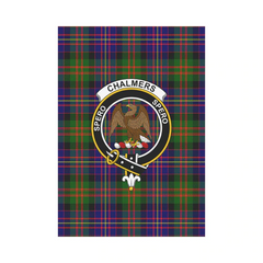 Clan Chalmers Modern Tartan Crest Garden Flag LB63 Clan Chalmers Tartan Today