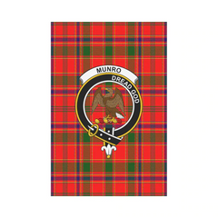 Clan Munro Modern Tartan Crest Garden Flag ZU25 Clan Munro Tartan Today