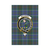 Clan MacInnes Modern Tartan Crest Garden Flag GH89 Clan MacInnes Tartan Today