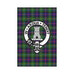 Clan Malcolm II Tartan Crest Garden Flag NM37 Clan Malcolm Tartan Today