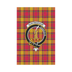 Clan Scrymgeour Tartan Crest Garden Flag PY85 Clan Scrymgeour Tartan Today
