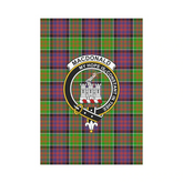 Clan MacDonald Of Ranald Tartan Crest Garden Flag ZP61 Clan MacDonald Tartan Today