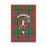 Clan MacCulloch Tartan Crest Garden Flag FA59 Clan Garden Tartan Today