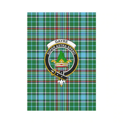 Clan Gayre Tartan Crest Garden Flag YZ89 Clan Gayre Tartan Today