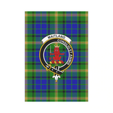 Clan Maitland Tartan Crest Garden Flag ZM32 Clan Maitland Tartan Today