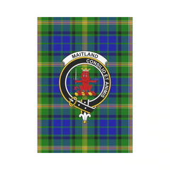 Clan Maitland Tartan Crest Garden Flag ZM32 Clan Maitland Tartan Today