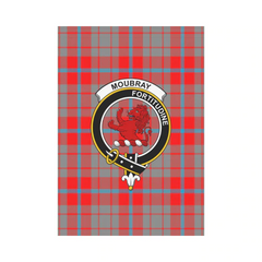 Clan Moubray Tartan Crest Garden Flag OF13 Clan Moubray Tartan Today