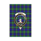 Clan Sempill Modern Tartan Crest Garden Flag BV68 Clan Sempill Tartan Today