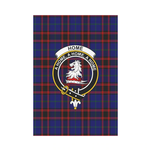 Clan Home Modern Tartan Crest Garden Flag OP71 Clan Home/Hume Tartan Today