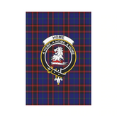 Clan Home Modern Tartan Crest Garden Flag OP71 Clan Home/Hume Tartan Today