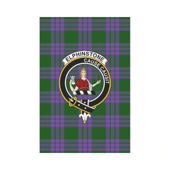 Clan Elphinstone Tartan Crest Garden Flag LK27 Clan Elphinstone Tartan Today