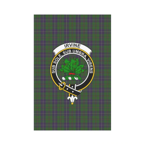 Clan Irvine Of Bonshaw Tartan Crest Garden Flag QR26 Clan Shaw Tartan Today
