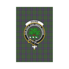 Clan Irvine Of Bonshaw Tartan Crest Garden Flag QR26 Clan Shaw Tartan Today