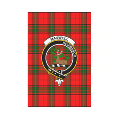 Clan Maxwell Modern Tartan Crest Garden Flag NC29 Clan Maxwell Tartan Today