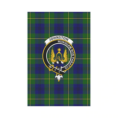 Clan Johnston Tartan Crest Garden Flag WF74 Clan Johnston Tartan Today