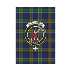 Clan Colquhoun Modern Tartan Crest Garden Flag IQ72 Clan Colquhoun Tartan Today