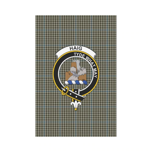 Clan Haig Check Tartan Crest Garden Flag UU98 Clan Haig Tartan Today