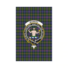 Clan Murray Of Atholl Modern Tartan Crest Garden Flag KD38 Clan Murray Tartan Today