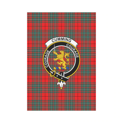 Clan Cumming Modern Tartan Crest Garden Flag RQ65 Clan Cumming Tartan Today