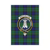 Clan MacCallum Modern Tartan Crest Garden Flag SZ82 Clan MacCallum Tartan Today
