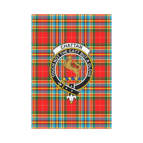 Clan Chattan Tartan Crest Garden Flag HX52 Clan Chattan Tartan Today