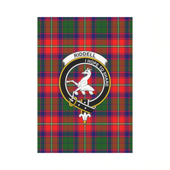 Clan Riddell Tartan Crest Garden Flag YQ88 Clan Riddell Tartan Today