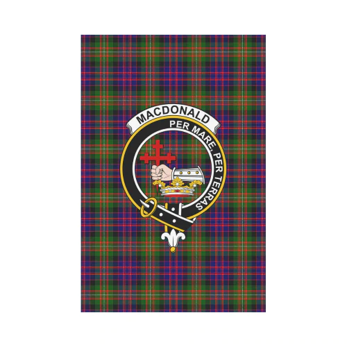 Clan Clan MacDonald Tartan Crest Garden Flag ZQ53 Clan MacDonald Tartan Today