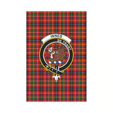 Clan Innes Modern Tartan Crest Garden Flag IE66 Clan Innes Tartan Today