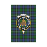 Clan MacKenzie Modern Tartan Crest Garden Flag PM23 Clan Garden Clan MacKenzie